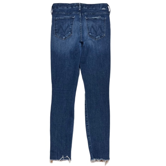 {MOTHER} "The Looker Ankle Fray" Invitation Only Slim Skinny Stretch Denim Jeans - Picture 4 of 5